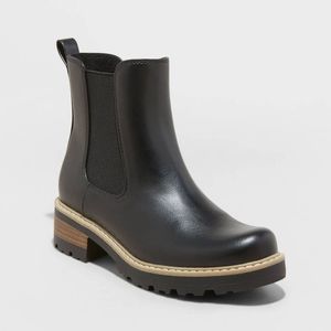 Women's Celina Chelsea Boots - Universal Thread Black 9